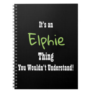 Cuaderno Diario de Elphie