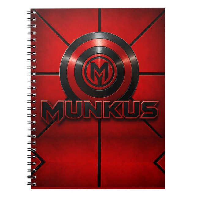 Cuaderno diario de emblemas de munkus (Frente)