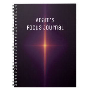 Cuaderno Diario de enfoque de brillo láser