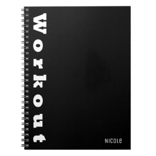 Cuaderno Diario de ENTRENAMIENTO Planificación de Fitness D