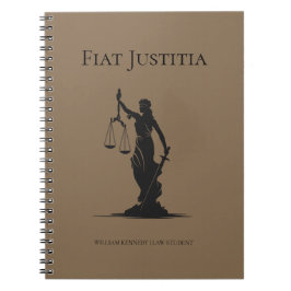 Cuaderno Diario de estudio de la Dama de la Justicia Estudi