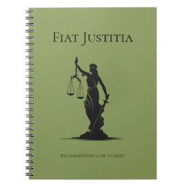 Cuaderno Diario de estudio de la Dama de la Justicia para e