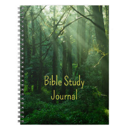 Cuaderno Diario de estudio sobre la biblia forestal pacífic