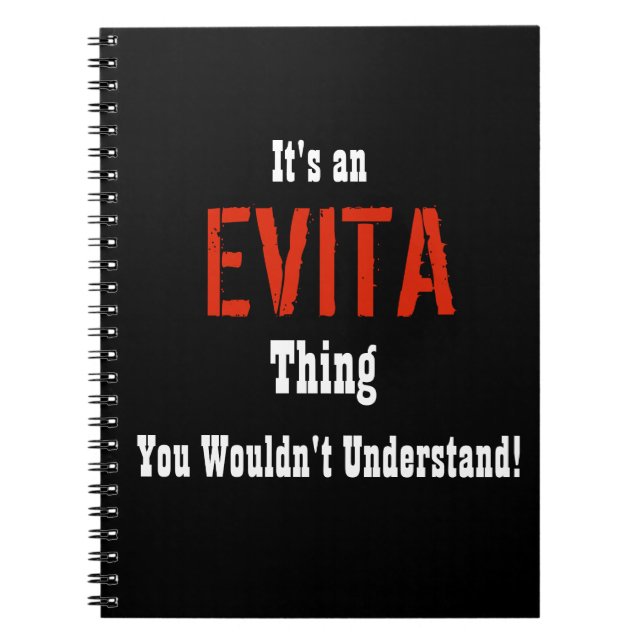 Cuaderno Diario de Evita (Frente)