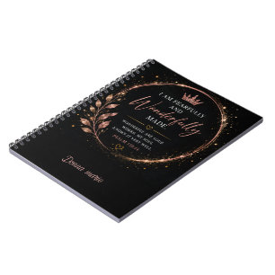 Cuaderno Diario de Fe Hecho con Temor y Maravilla