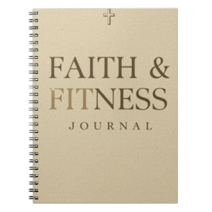 Cuaderno Diario de fe y fitness – Plan de entrenamiento cri