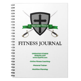Cuaderno Diario de fitness del operador $12.95