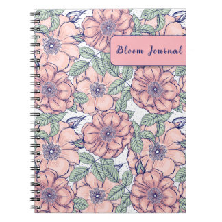 Cuaderno Diario de Floración Botánica de Rosa Mosqueta Rosa