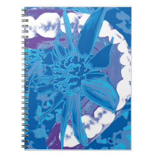 Cuaderno Diario de flores dentales personalizadas para higi
