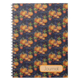 Cuaderno Diario de fotos de otoño personalizable - Diseño 1
