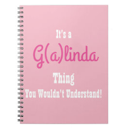 Cuaderno Diario de Galinda