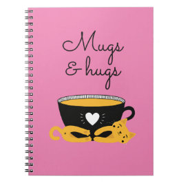 Cuaderno Diario de gatos de abrazos y abrazos