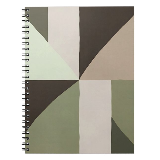 Cuaderno Diario de geometría orgánica (Frente)