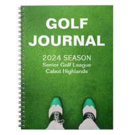 Cuaderno Diario de Golf Personalizado Personalizado