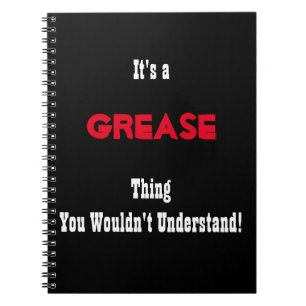 Cuaderno Diario de grasa