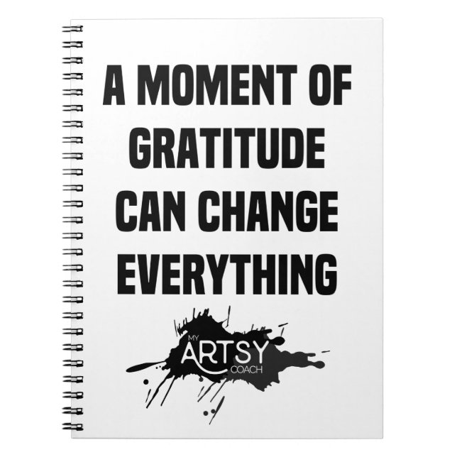 Cuaderno Diario de gratitud (Frente)