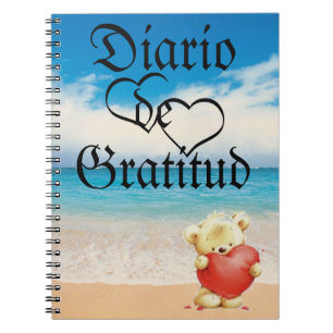 Cuaderno Diario de Gratitud Agenda