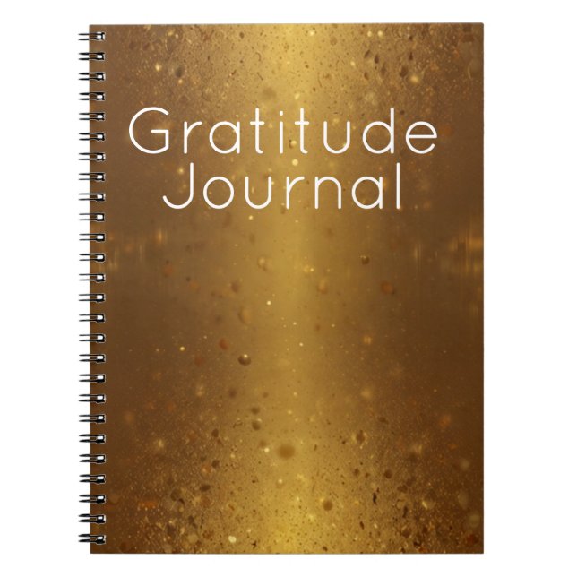Cuaderno Diario de Gratitud con Diseño Elegante (Frente)