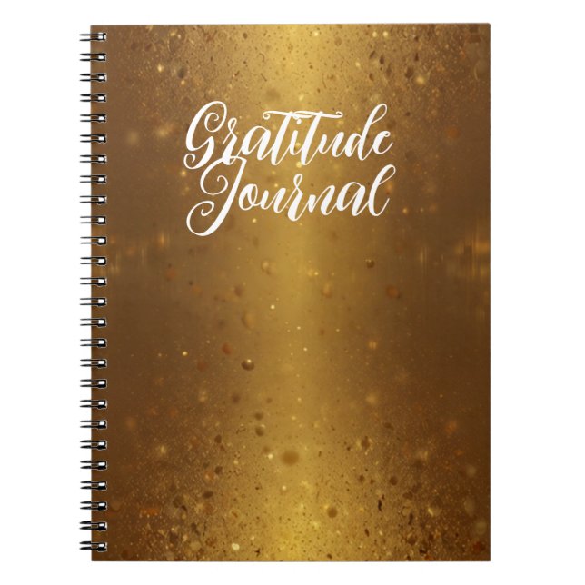Cuaderno Diario de Gratitud con Diseño Elegante (Frente)