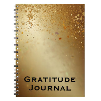 Cuaderno Diario de gratitud de diseño elegante