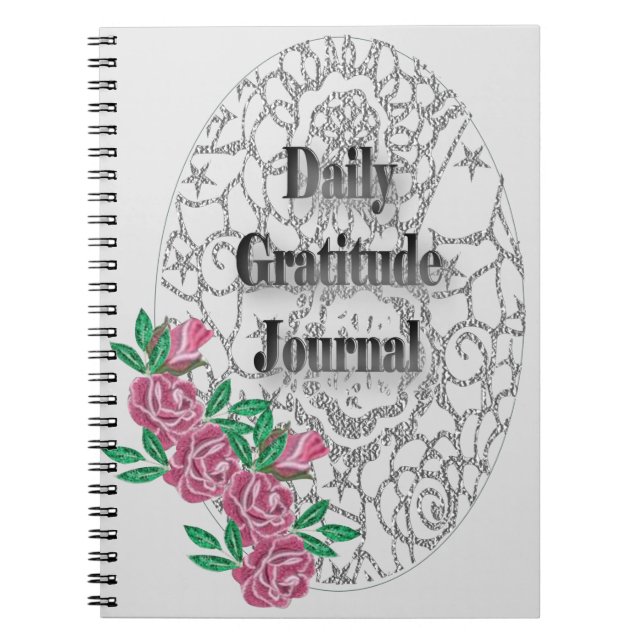 Cuaderno Diario de gratitud diaria (Frente)