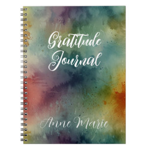 Cuaderno Diario de gratitud diaria   Reflexión consciente 