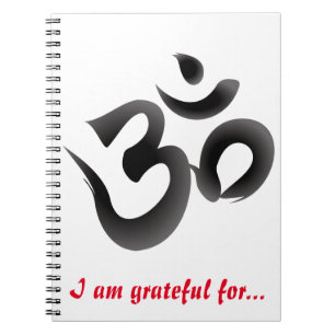 Cuaderno Diario de Gratitud Om