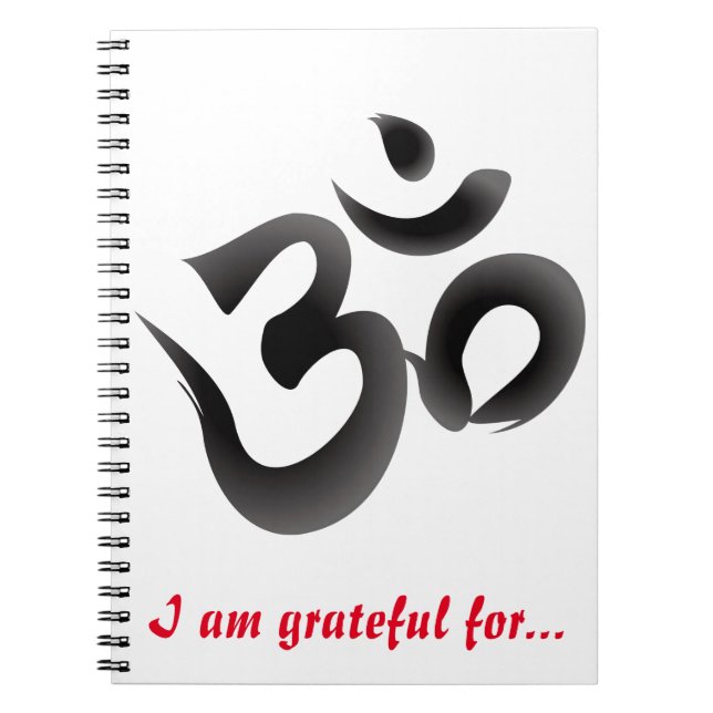 Cuaderno Diario de Gratitud Om (Frente)