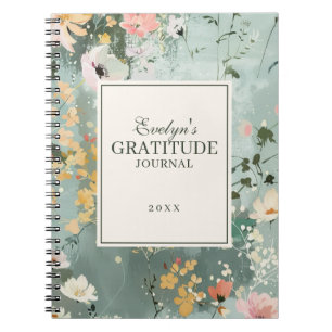 Cuaderno Diario de gratitud personalizado