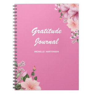 Cuaderno Diario de gratitud personalizado