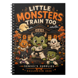 Cuaderno Diario de Halloween para Pequeños Monstruos que En