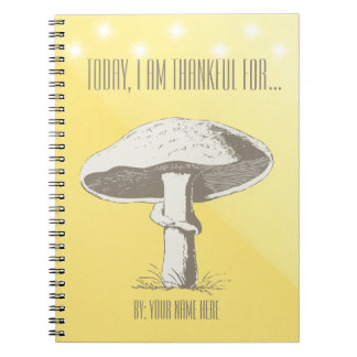 Cuaderno Diario de hongos personalizado