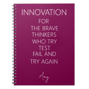 Cuaderno Diario de Innovación para Evento de Empresa
