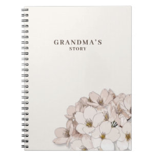 Cuaderno diario de la abuela personalizado