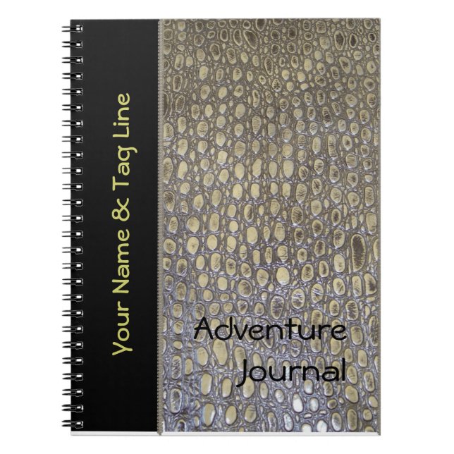 Cuaderno Diario de la aventura del safari (Frente)