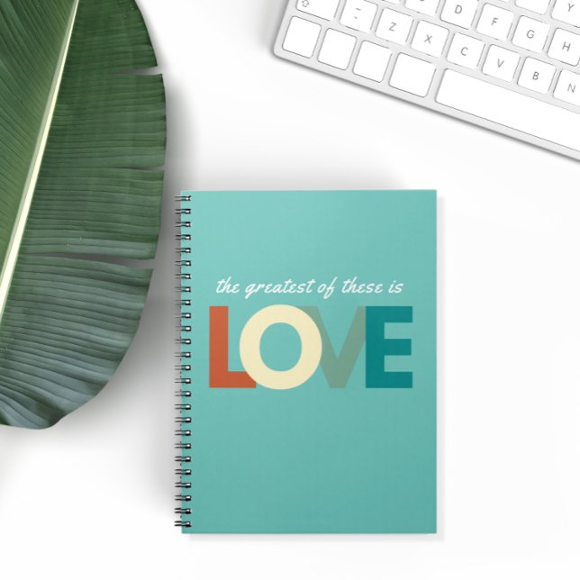 Cuaderno Diario de la Biblia Verse, el más grande es el amo (Subido por el creador)