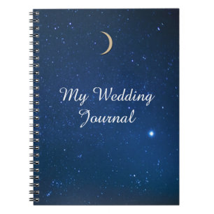 Cuaderno Diario de la boda de la noche estrellada