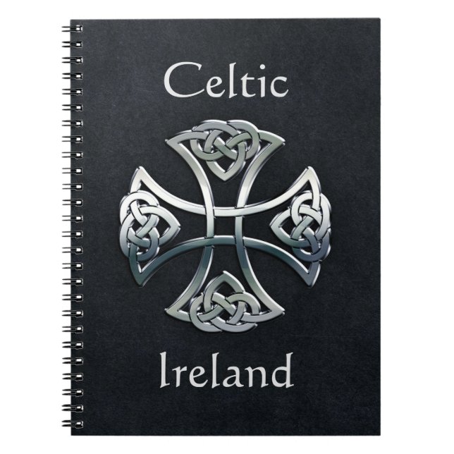 Cuaderno Diario de la Cruz Celta del personalizable (Frente)