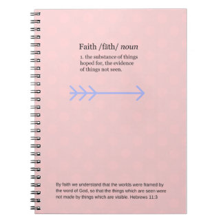 Cuaderno Diario de la fe, rosado