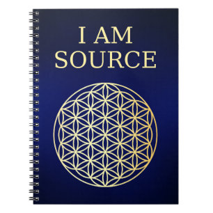 Cuaderno Diario de la Flor de la Vida Yo Soy Fuente
