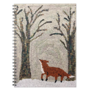 Cuaderno Diario de la idea del Fox - manta que engancha el