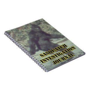 Cuaderno Diario de la investigación de Sasquatch - cuadern