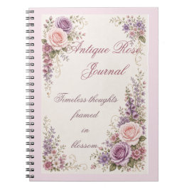 Cuaderno Diario de la Rosa Antigua