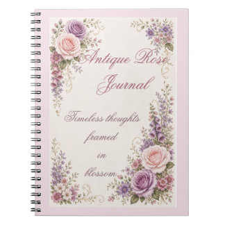 Cuaderno Diario de la Rosa Antigua