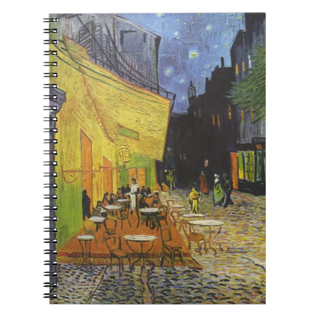 Cuaderno Diario de la terraza del café de Van Gogh (Frente)