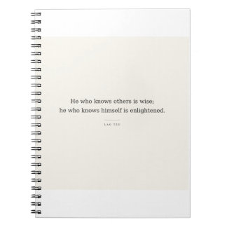 Cuaderno Diario de Lao Tzu: Sabiduría para el Autoconocimie