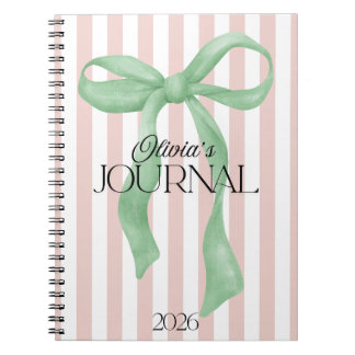 Cuaderno Diario de lazo personalizado