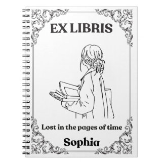 Cuaderno Diario de lectura personalizado Dark Academia Ex L