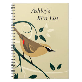 Cuaderno Diario de lista de aves de arrastre