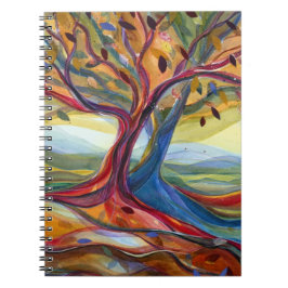 Cuaderno Diario de los árboles del otoño